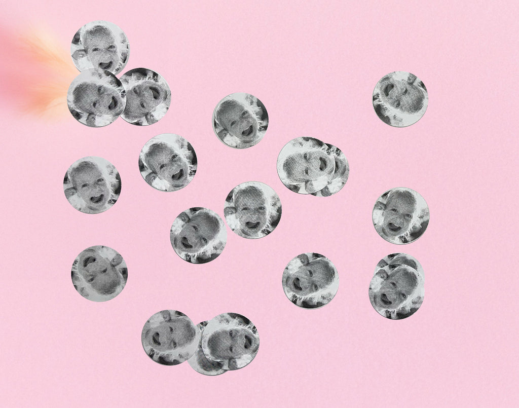 Custom Face Confetti: Personalized Party & Wedding Decor